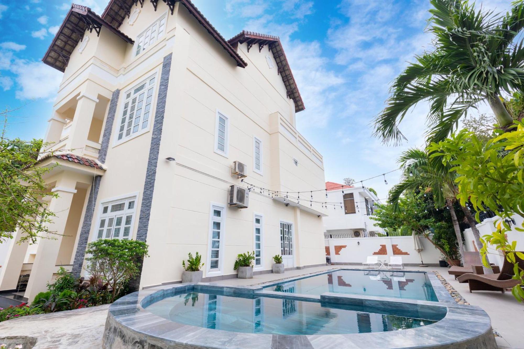 Luxury Villa Bai Sau Near Beach Vung Tau Esterno foto